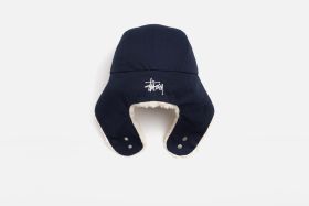 Stussy ripstop Trapper Cap ネイビー Ripstop Trapper Cap – Navy | Headwear | Stüssy